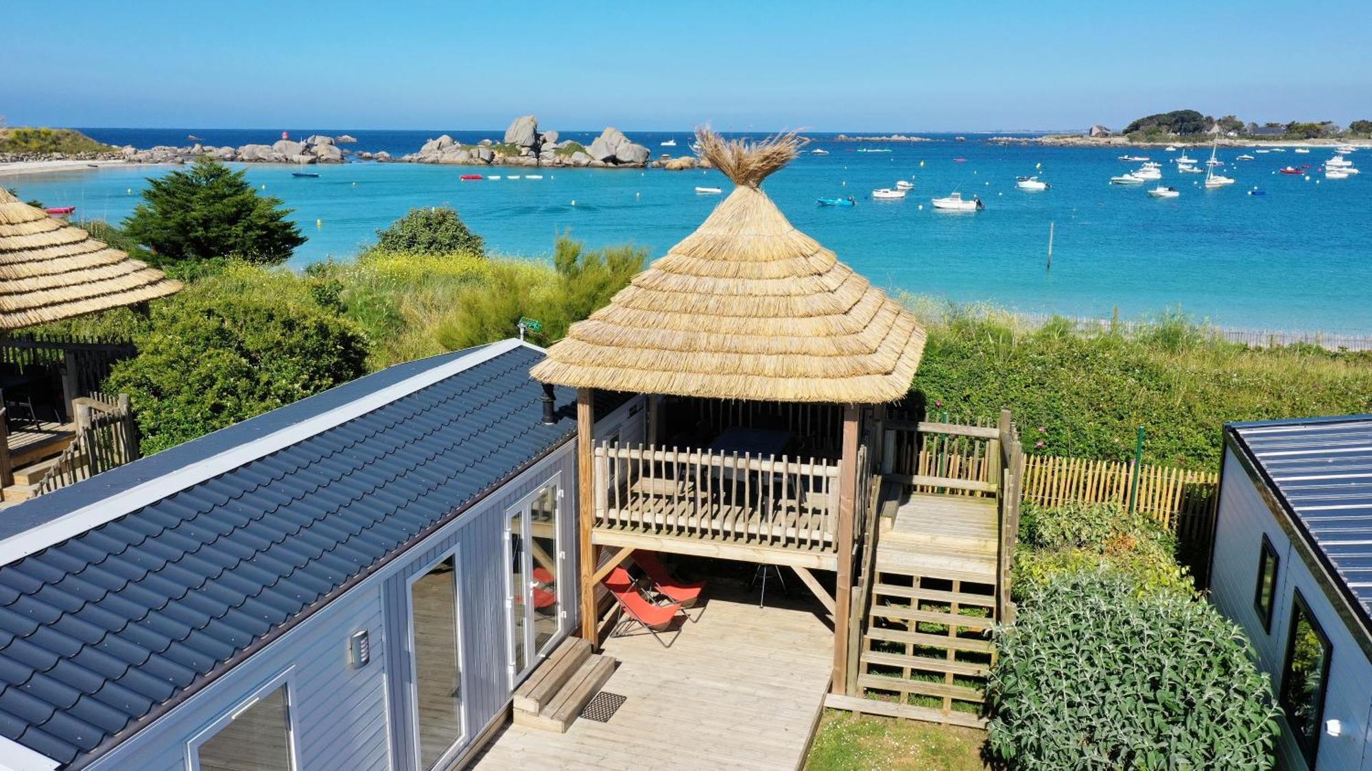 Camping De La Cote Des Legendes Brignogan-Plages Exteriér fotografie